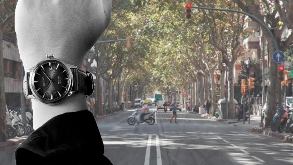 Un reloj de Seiko y el paseo de la Bonanova
