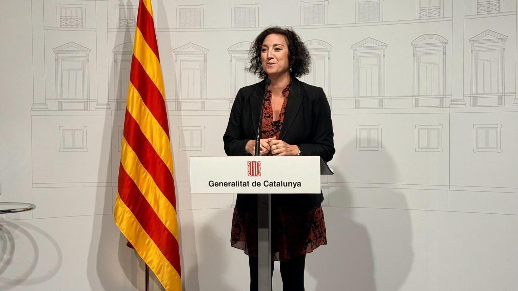 La 'consellera' de Economía de la Generalitat, Alícia Romero