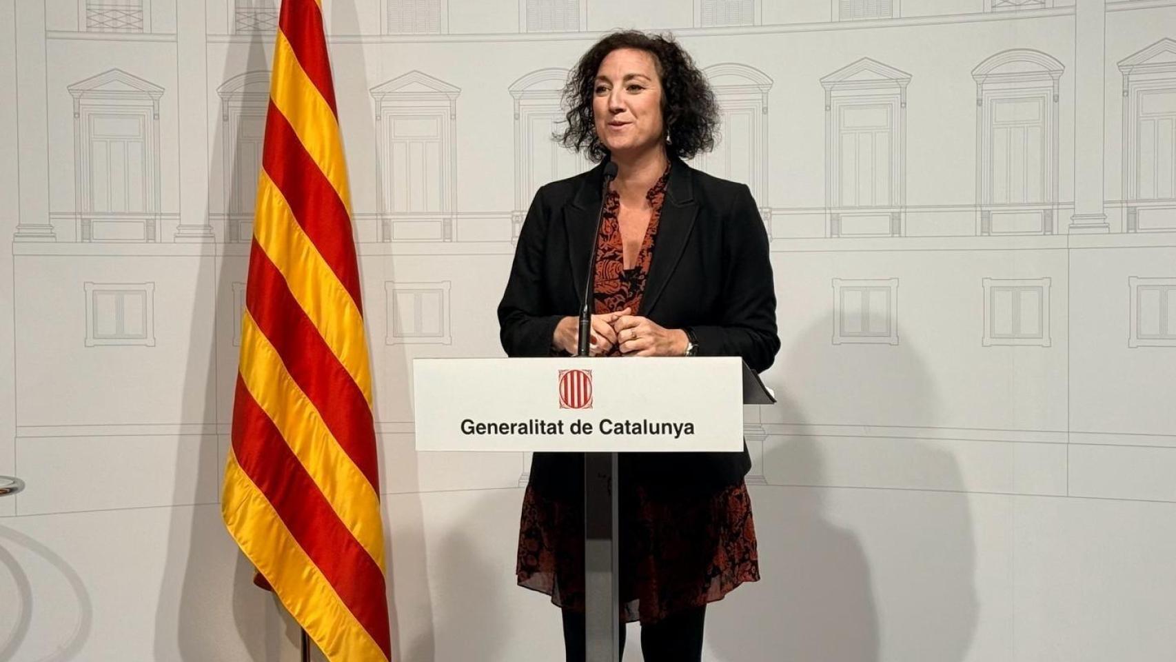 La 'consellera' de Economía de la Generalitat, Alícia Romero