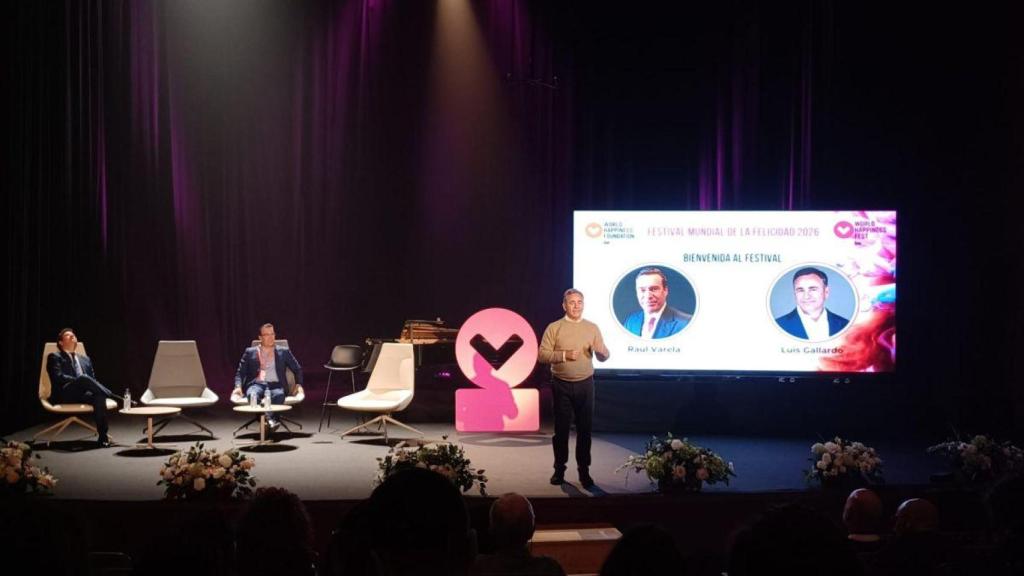 Luis Gallardo, presidente de la Fundación Mundial de la Felicidad