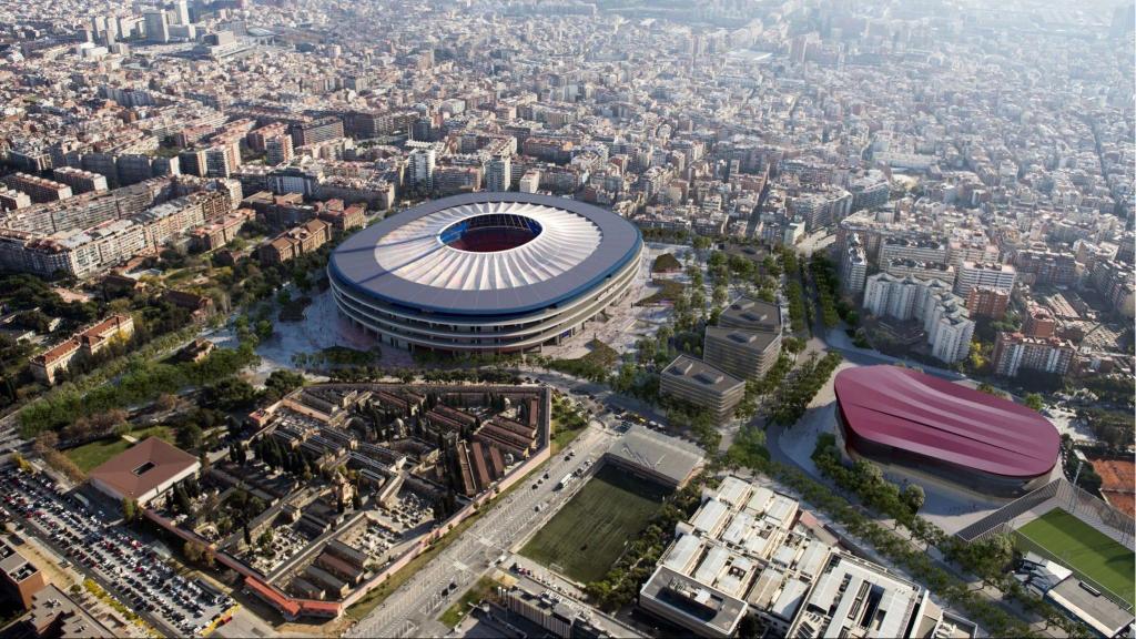 'Render' actual de l'Espai Barça