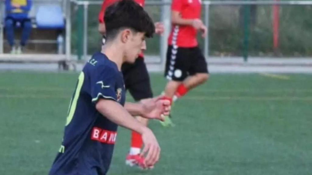Víctor Santiago, fichaje del Cadete A del Barça