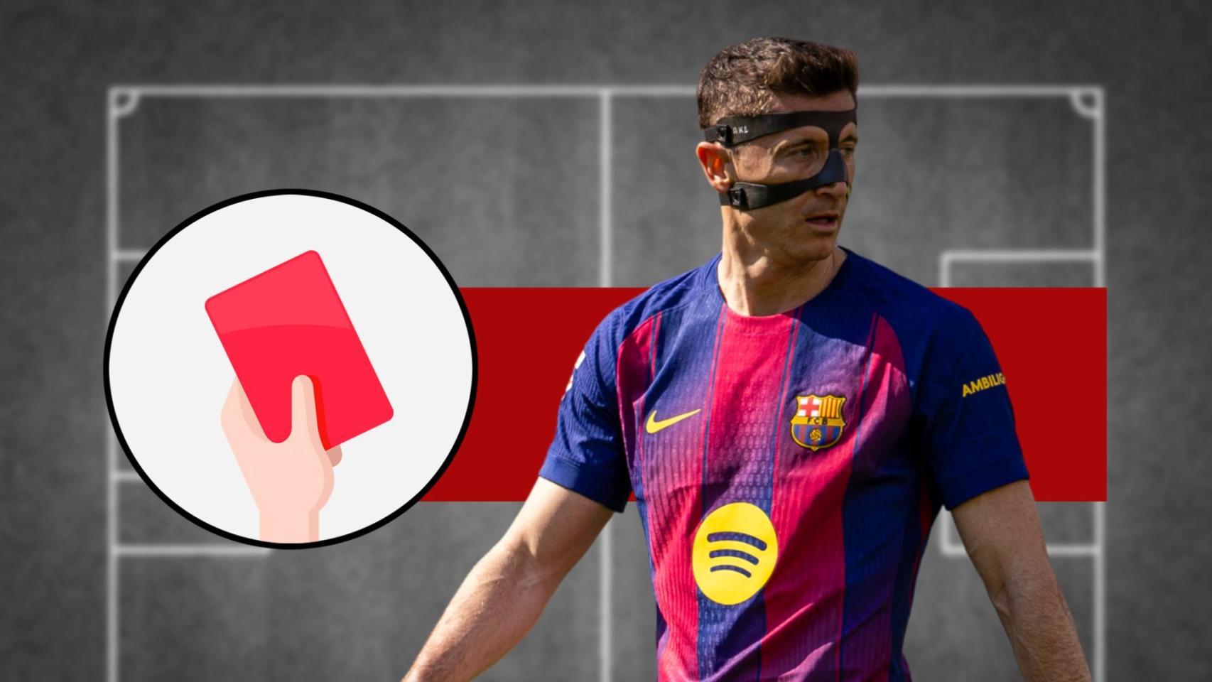 Tarjeta roja: Robert Lewandowski