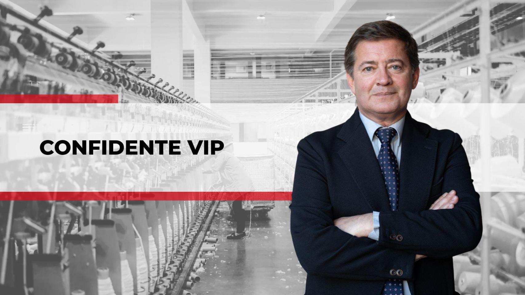 Gonzalo Baratech y una empresa textil