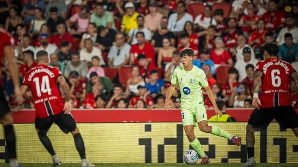 Jofre Torrents debuta amb el Barça en un partit a Son Moix