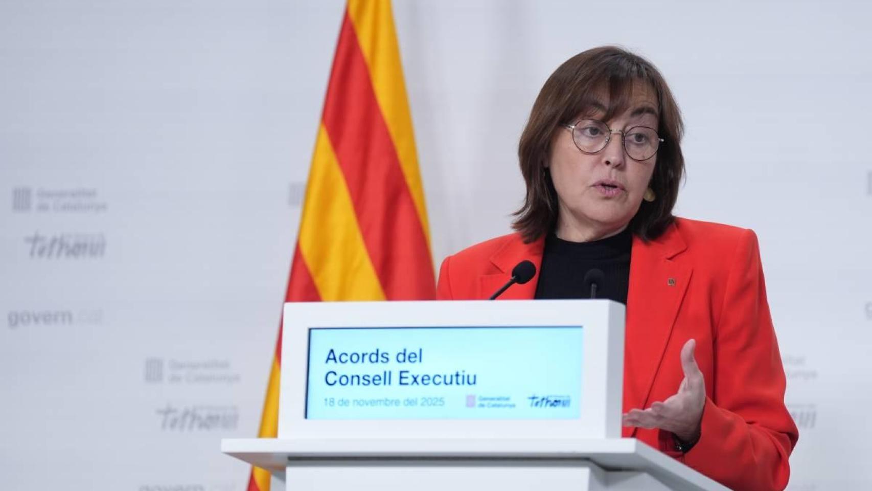 La consellera de Territorio, Vivienda y Transición Ecológica y portavoz del Govern, Sílvia Paneque - David Zorrakino / Europa Press