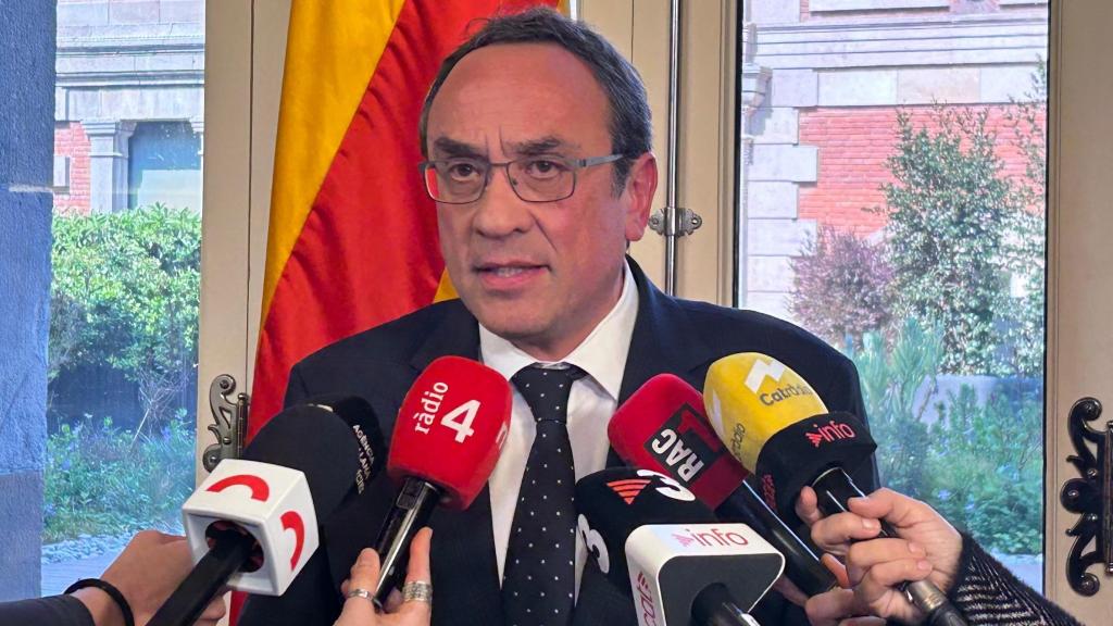 El presidente del Parlament, Josep Rull