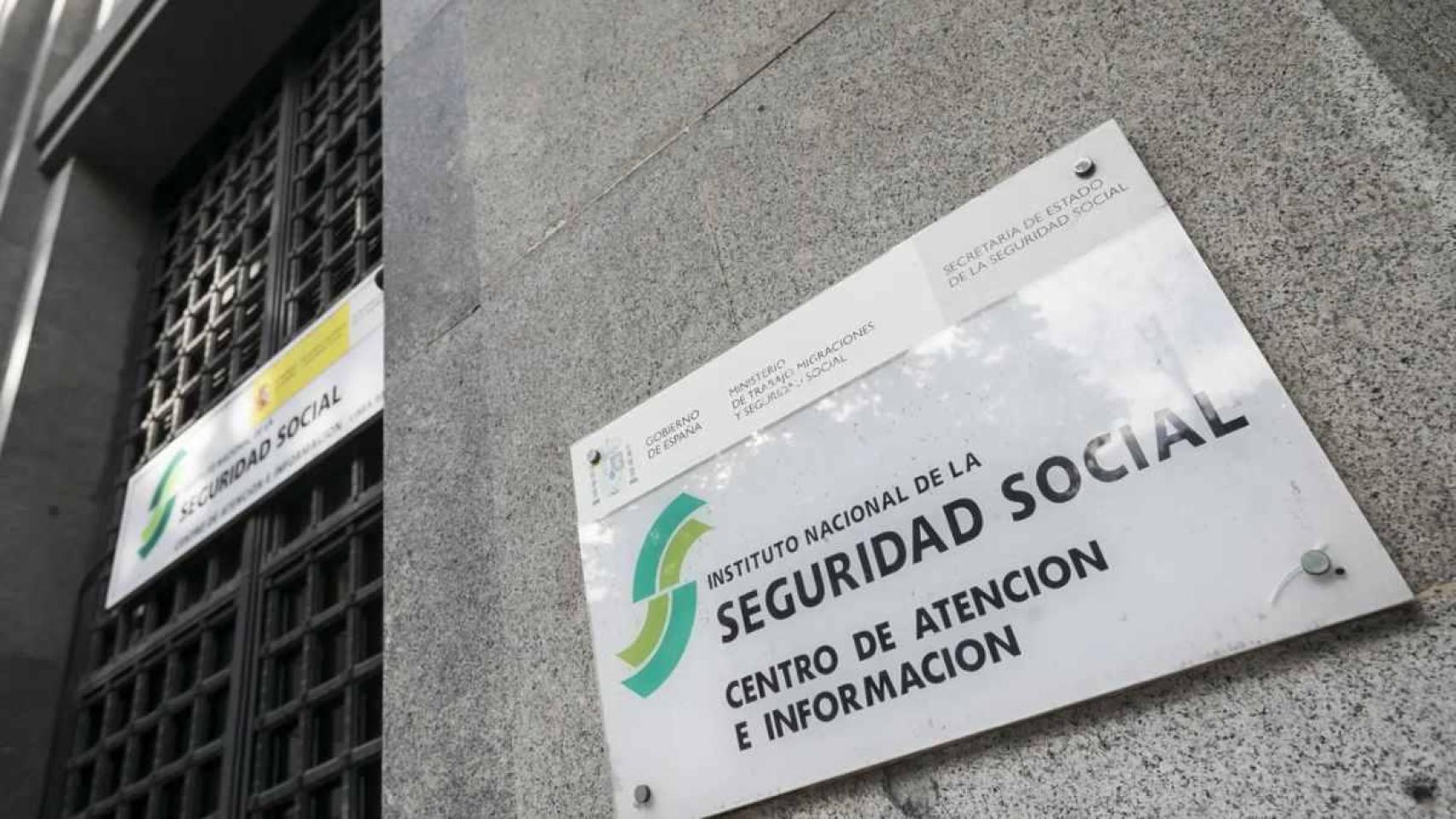 Imagen de archivo de una sede del Instituto Nacional de la Seguridad Social