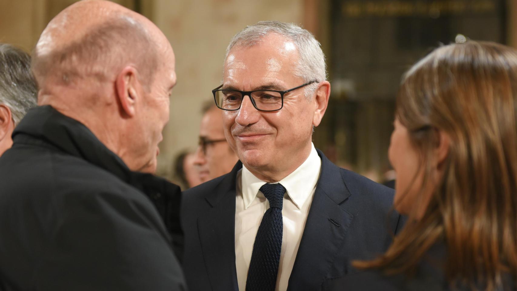 Marc Puig, presidente ejecutivo de Puig, en un acto en el Palau de la Generalitat