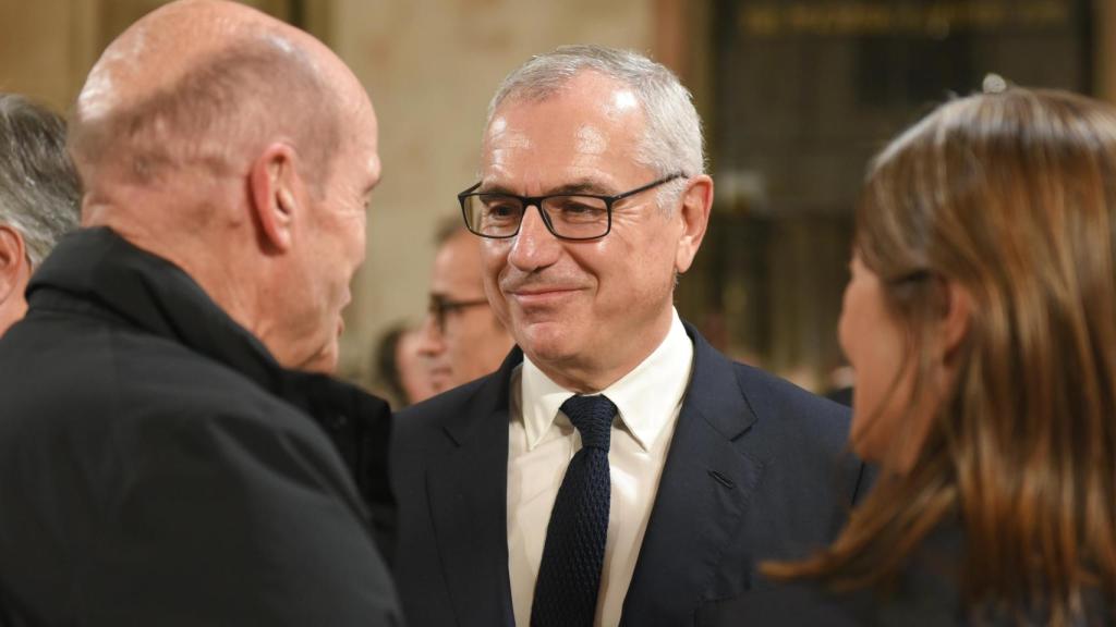 Marc Puig, presidente ejecutivo de Puig, en un acto en el Palau de la Generalitat