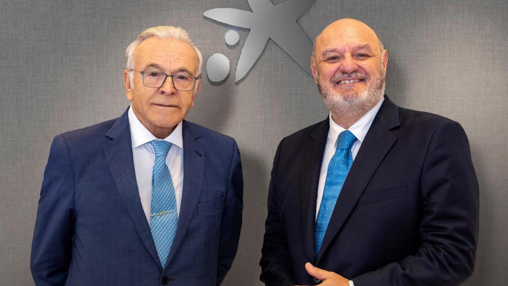 Isidro Fainé, presidente de Criteria, y José María Méndez, nuevo consejero delegado