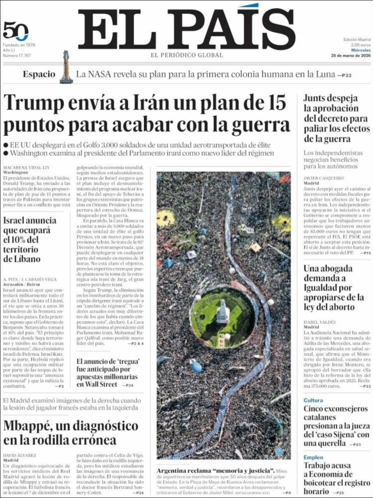 El País 25/03/26
