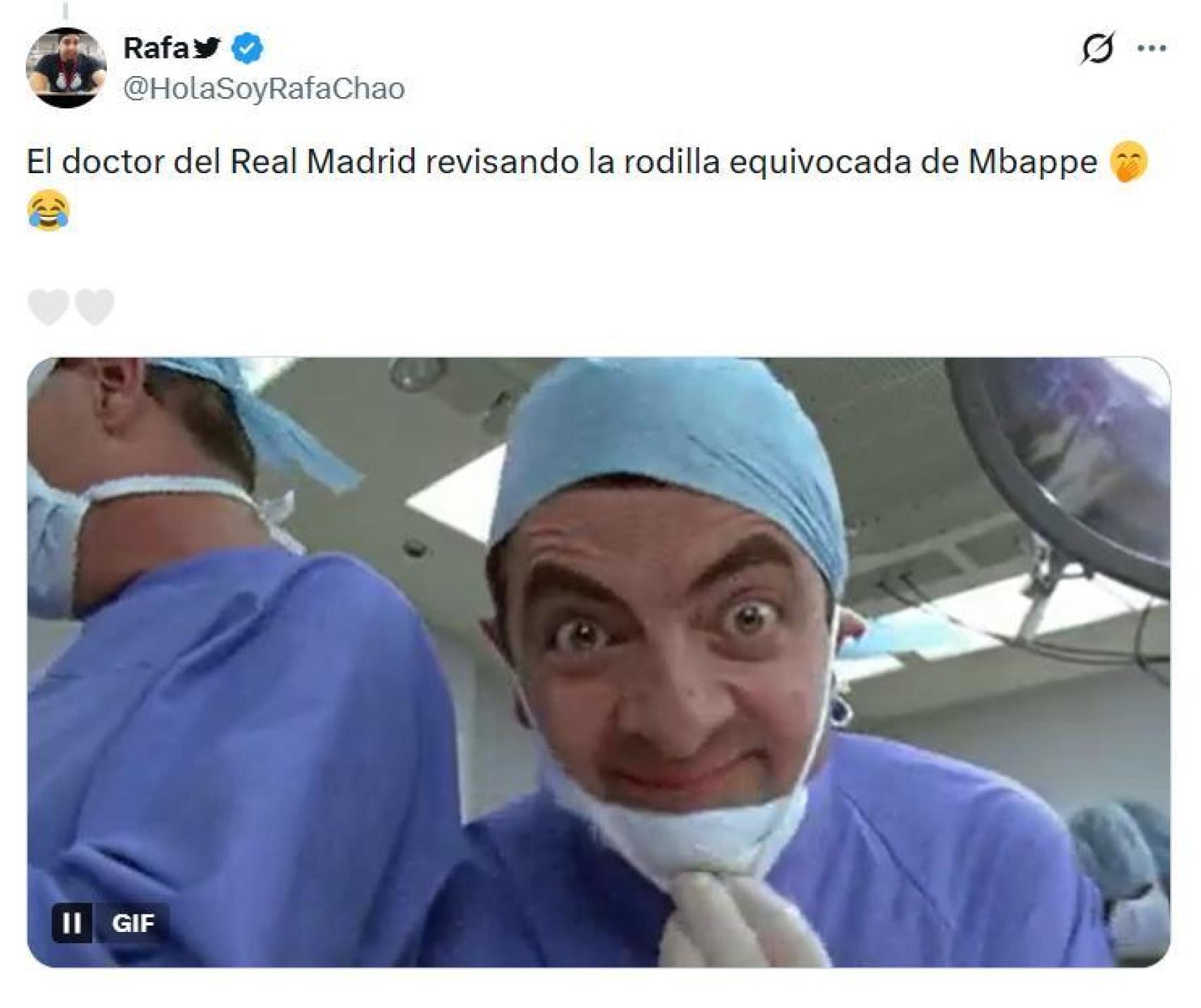 Els aficionats es mofen de Kylian Mbappé per la seva lesió de genoll