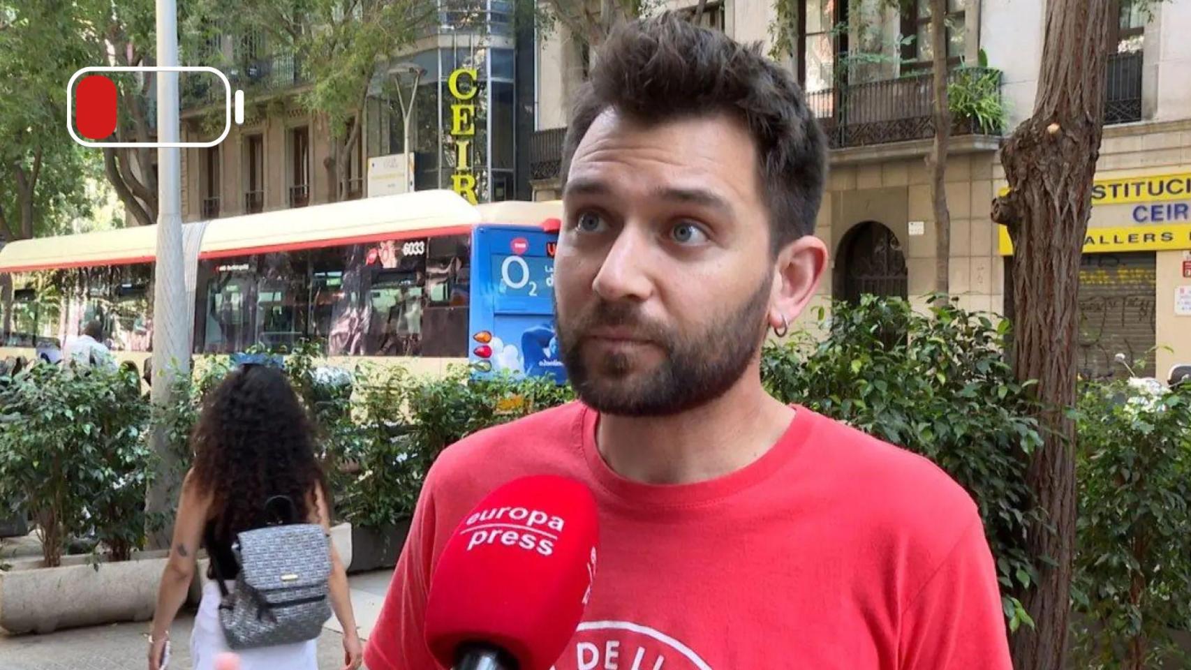 Enric Aragonès, portavoz del Sindicat de Llogateres