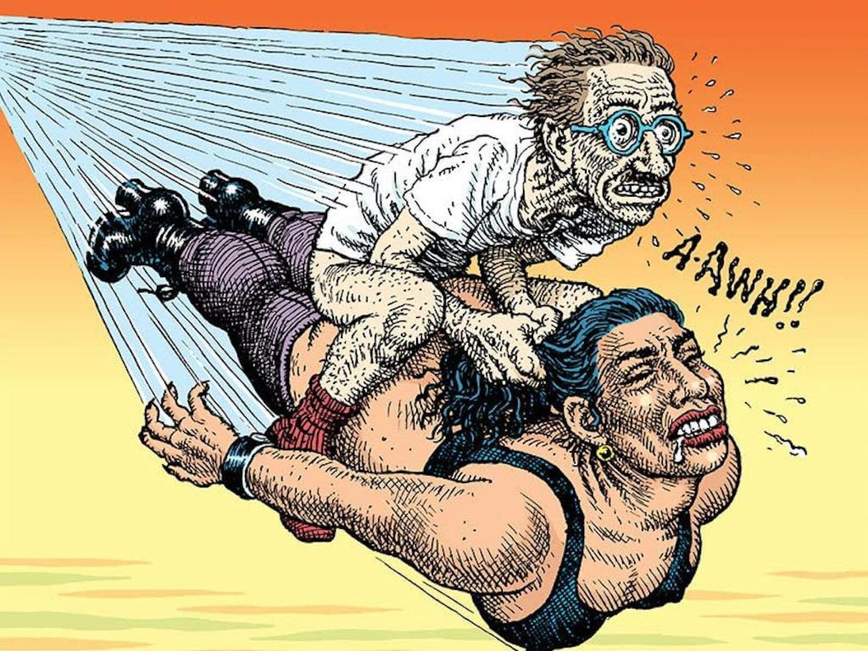 Cubierta de 'Las aventuras de Robert Crumb'