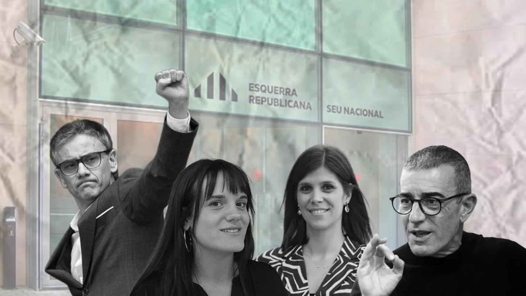 Josep Maria Jové, Alba Camps, Marta Vilalta y Xavier Godàs, descontentos con el liderazgo de Oriol Junqueras en ERC