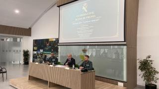 Antonio Pizarro, Carlos Prieto y Daniel Gómez, en rueda de prensa este viernes