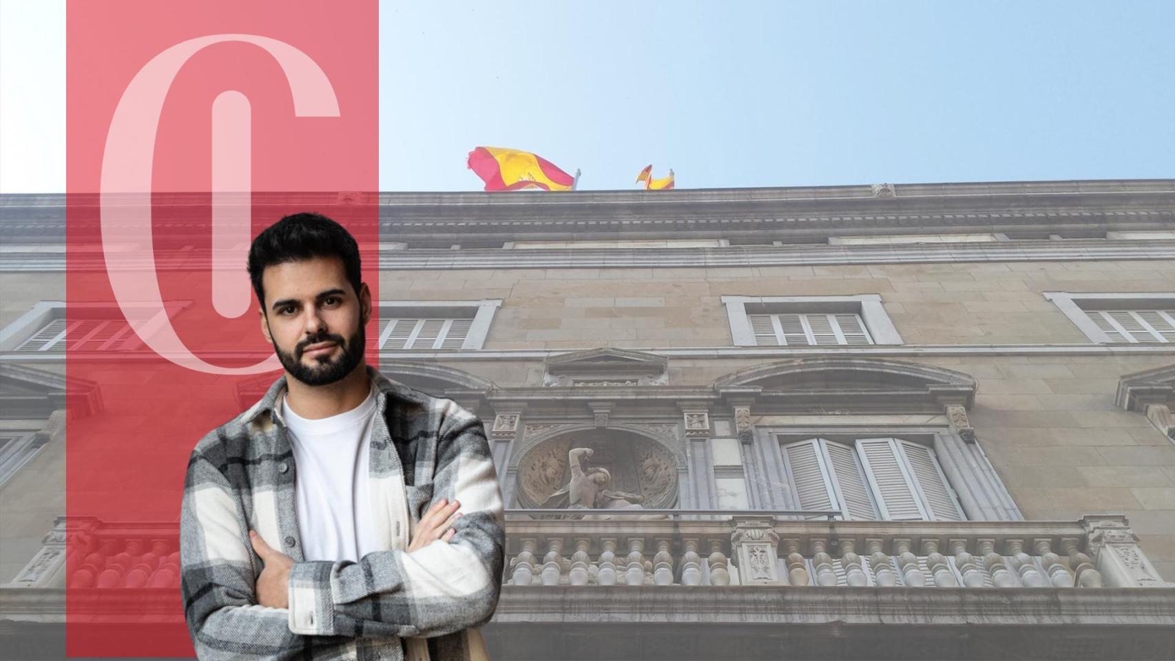 David Expósito y la fachada del Palau de la Generalitat.png