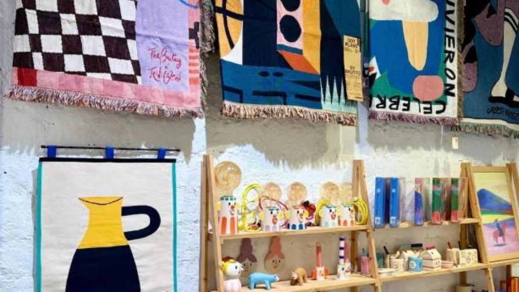 L'interior del local de MISCELANIA, a Barcelona