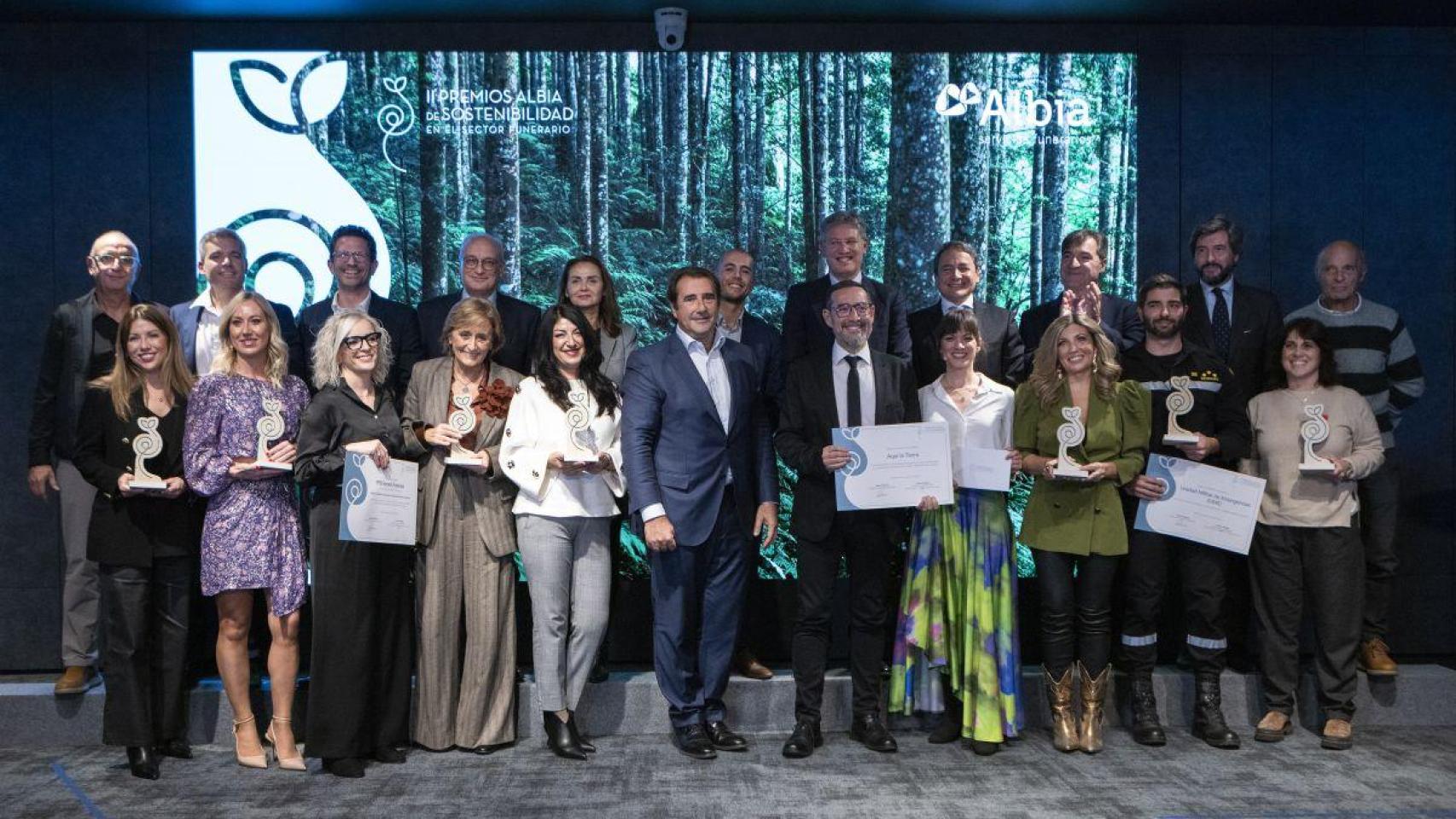 Celebración de los II Premios Albia de Sostenibilidad