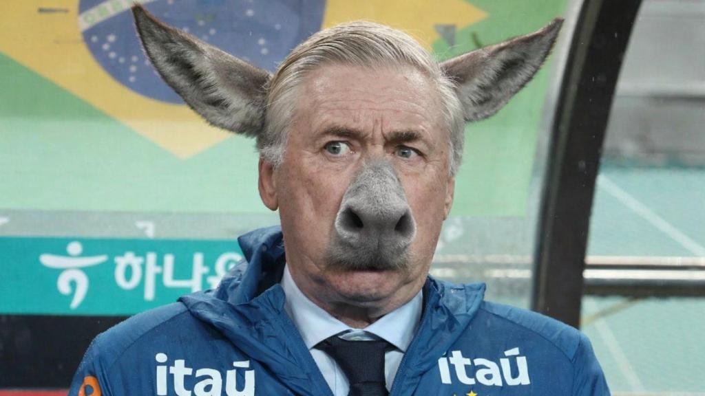 Las burlas en redes de la afición de Brasil con Ancelotti