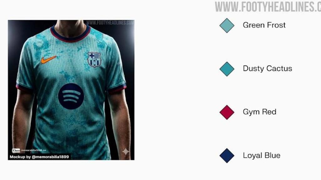 La tercera equipación del Barça para la temporada 2026-27