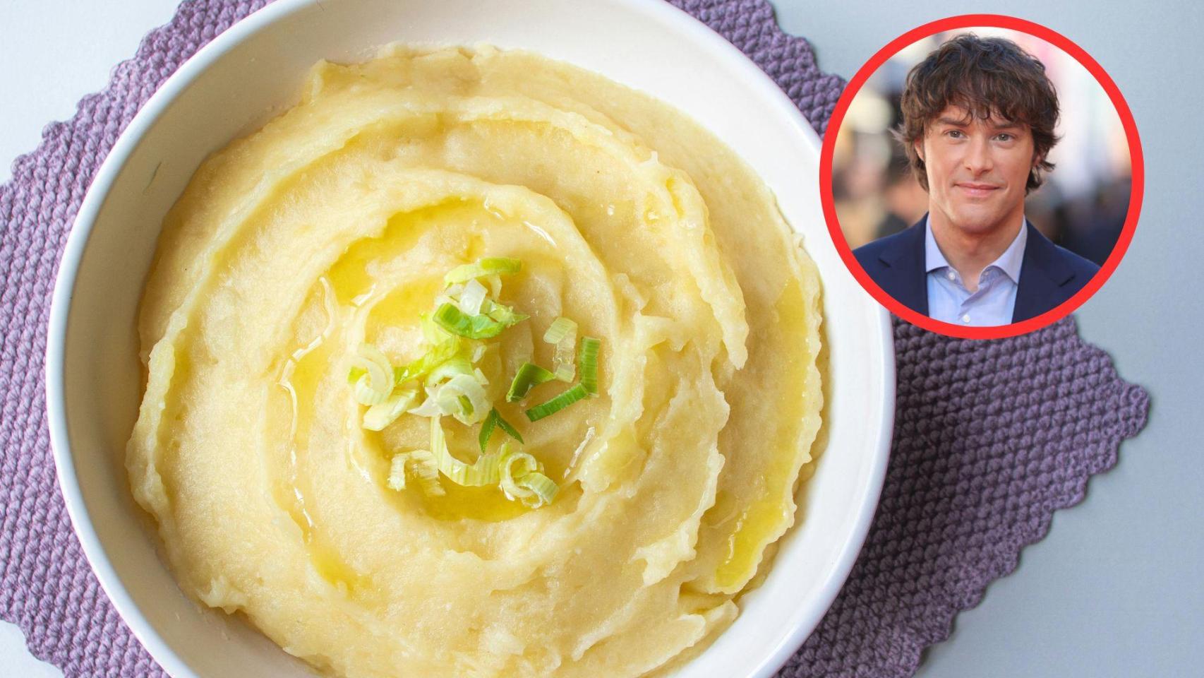 Jordi Cruz y puré de patatas