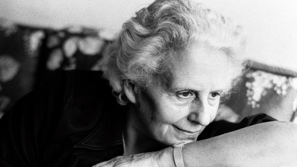 Mercè Rodoreda en un retrat de 1978