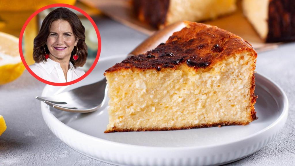 Samantha Vallejo-Nágera y tarta de queso