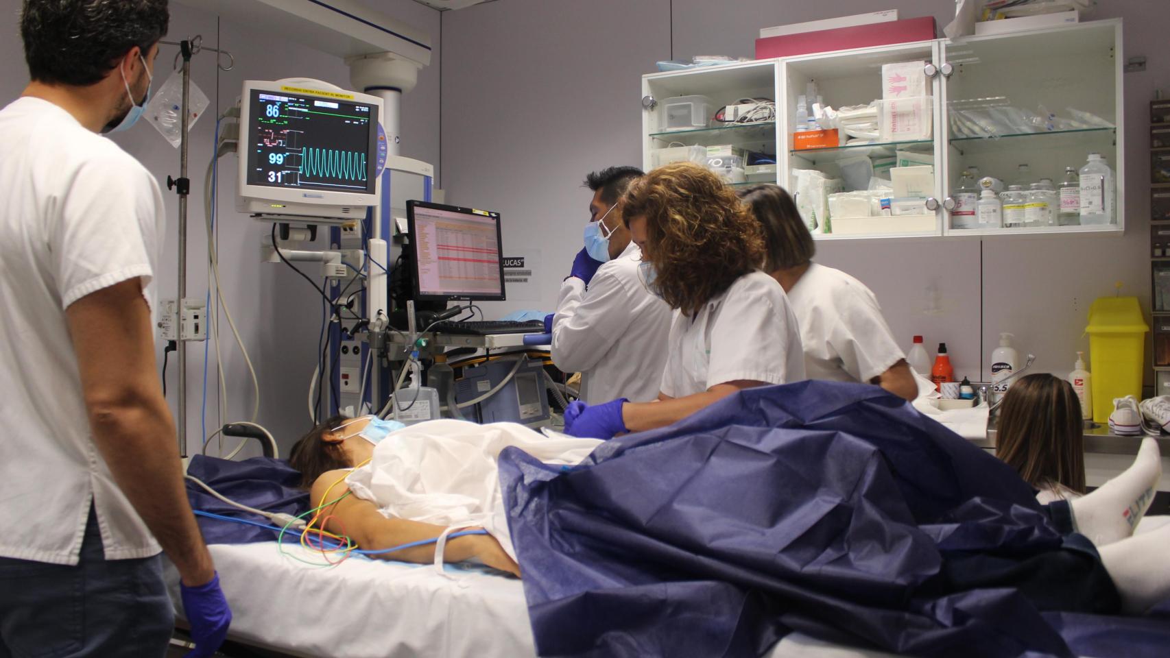 Simulacre Codi ICTUS a l'hospital Joan XXIII de Tarragona