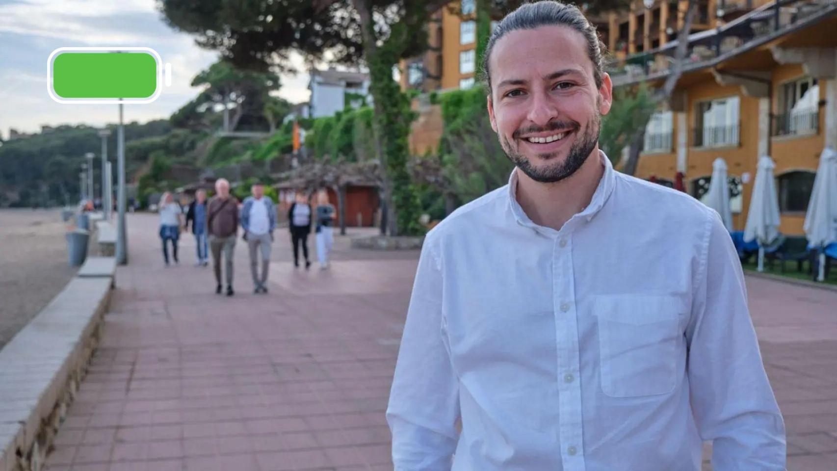 El alcalde de Lloret de Mar, Adrià Lamelas