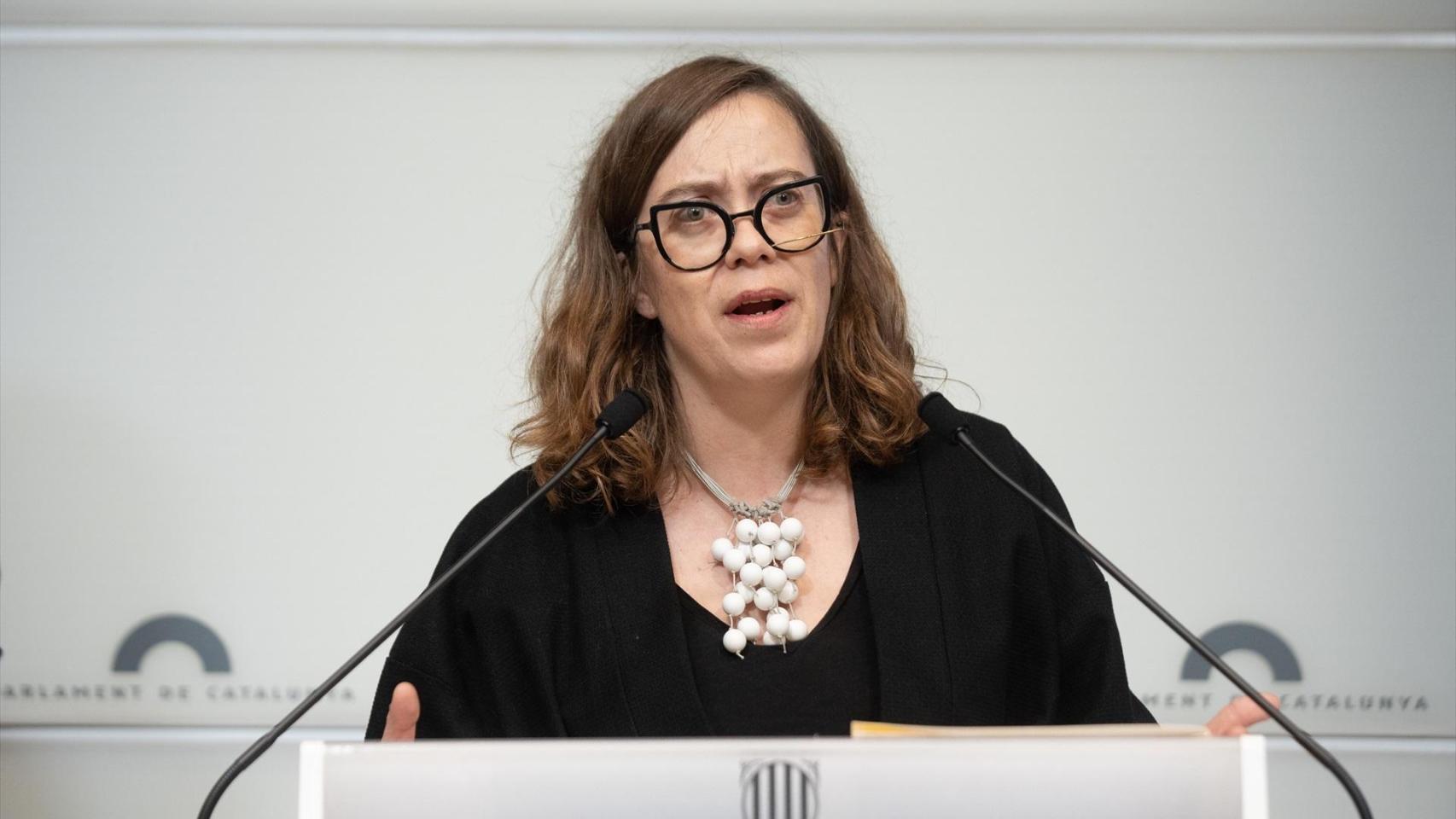 Eulàlia Reguant, en su etapa como diputada del Parlament de Cataluña / EP