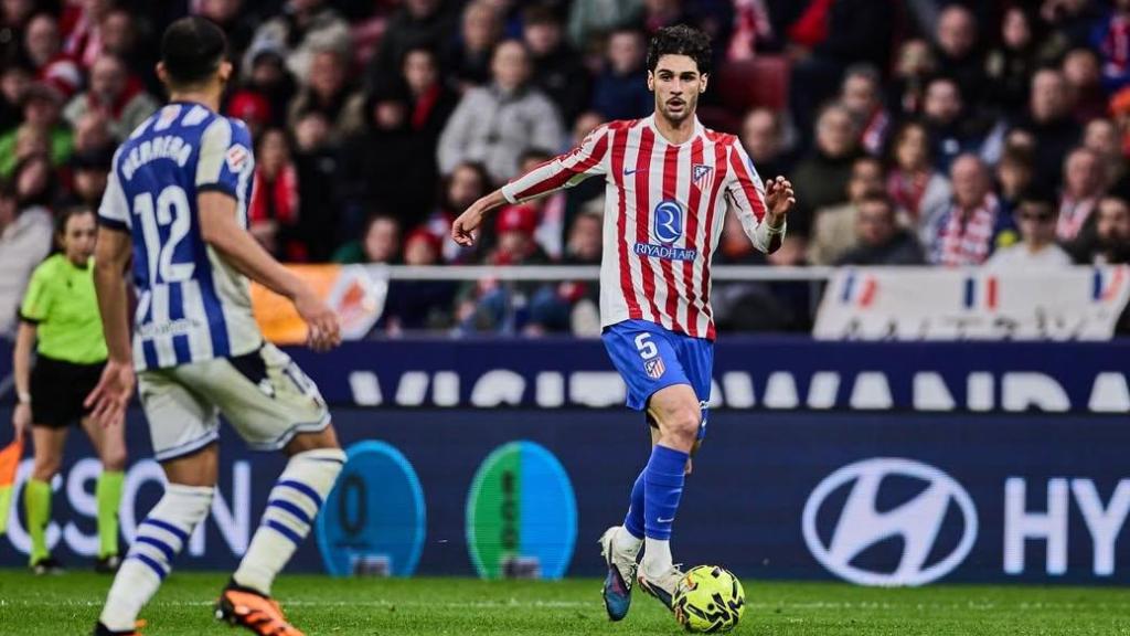 Johnny Cardoso, futbolista de l'Atlètic de Madrid