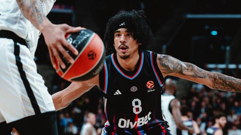 Jared Rhoden, jugador de París que gusta al Real Madrid de basket