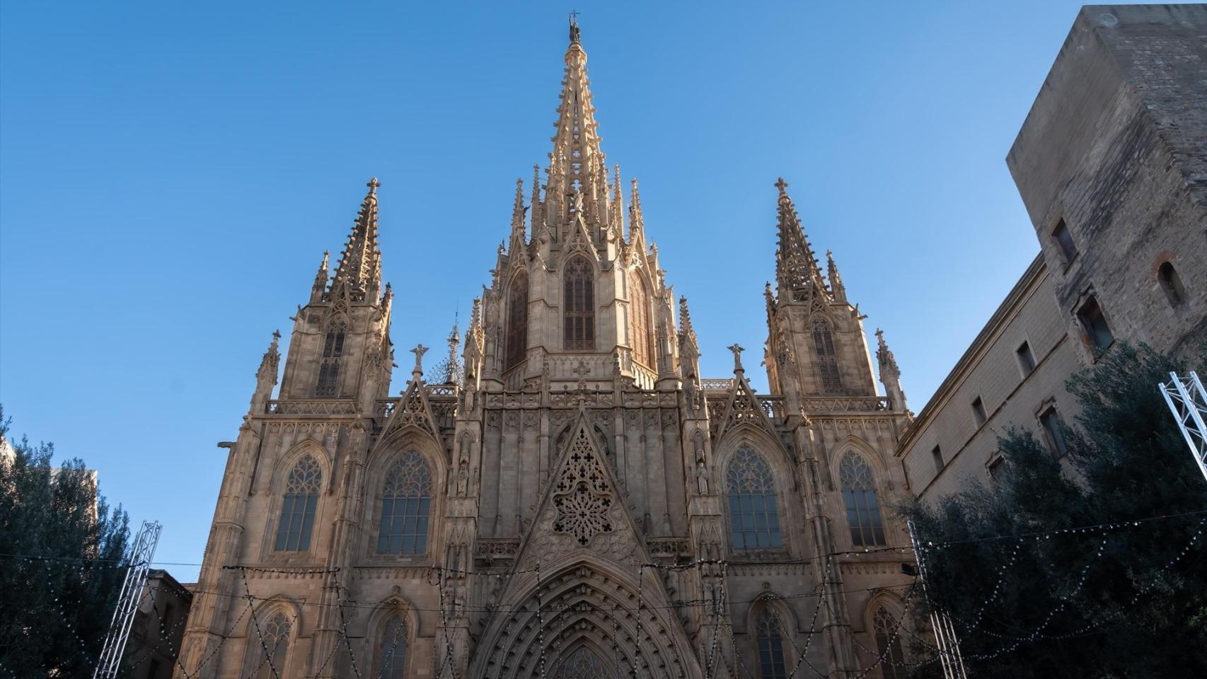 Fachada de la Catedral de Barcelona