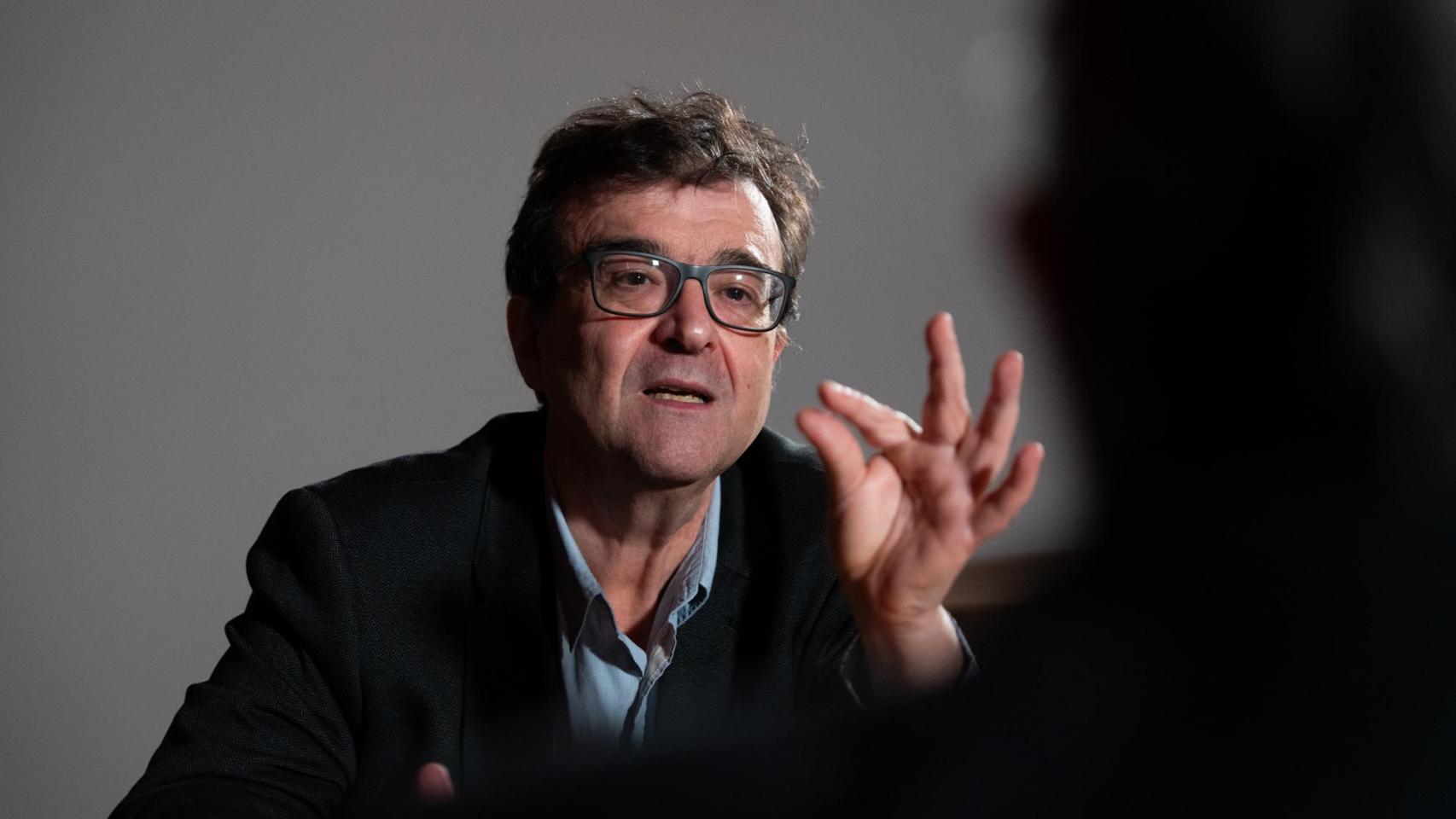 El escritor Javier Cercas, en la entrevista con 'Letra Global'