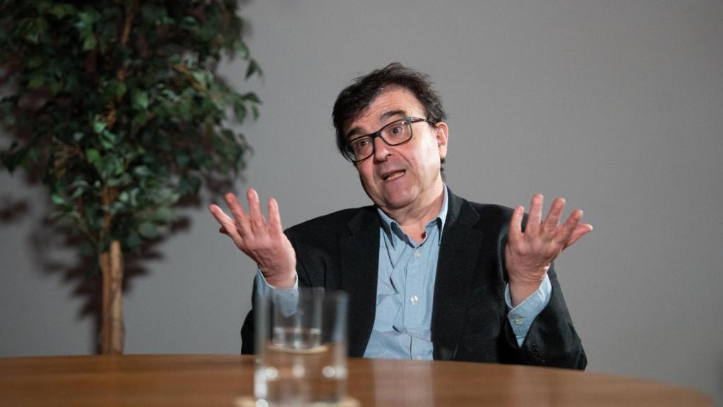 Javier Cercas, en l'entrevista amb 'Letra Global'