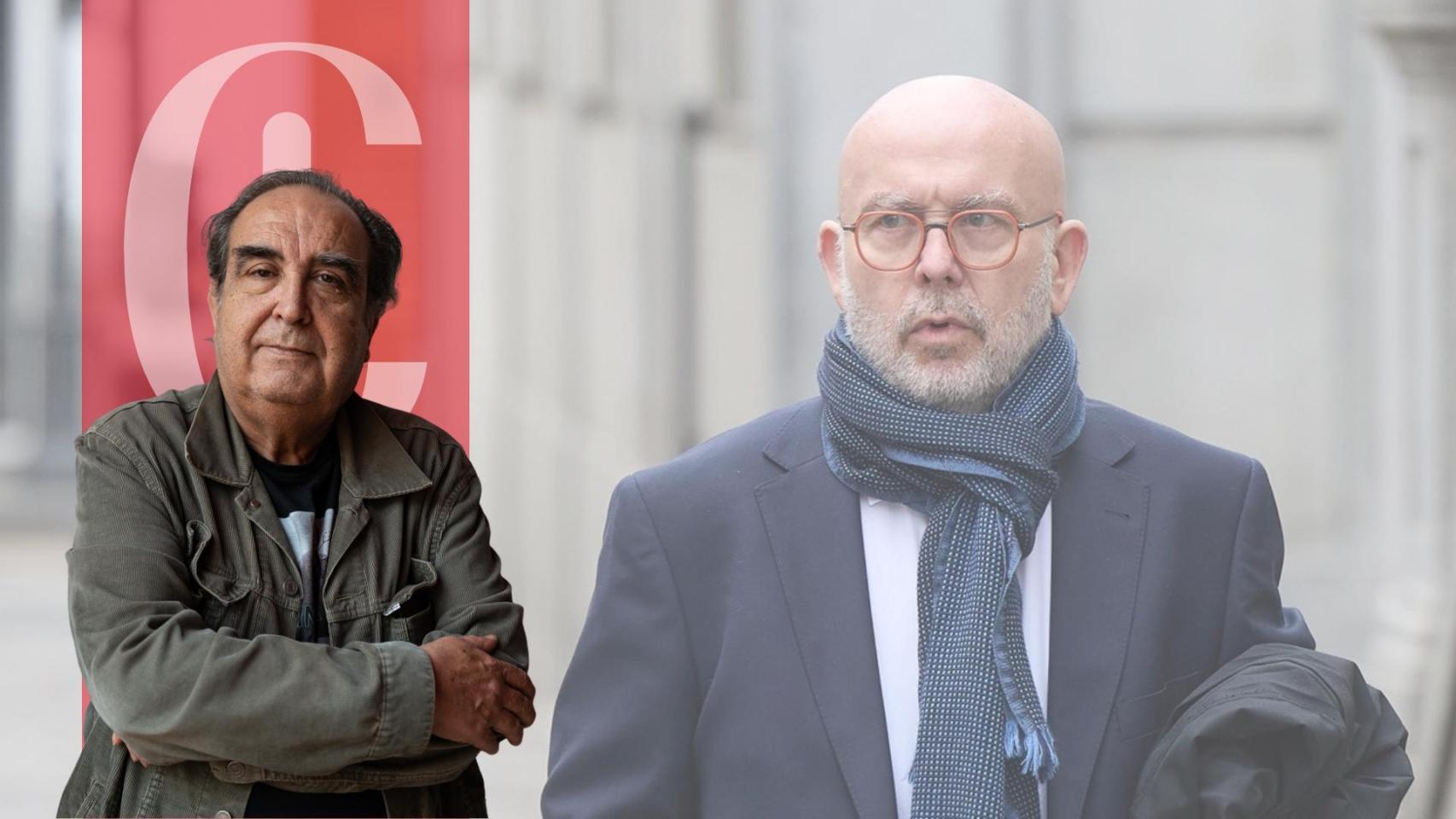 Ramón de España y el abogado Gonzalo Boye