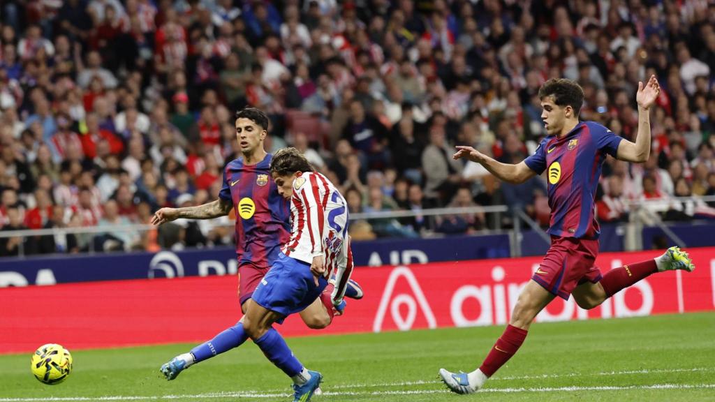 Giuliano Simeone marca el primer gol de l'Atlètic de Madrid-Barça