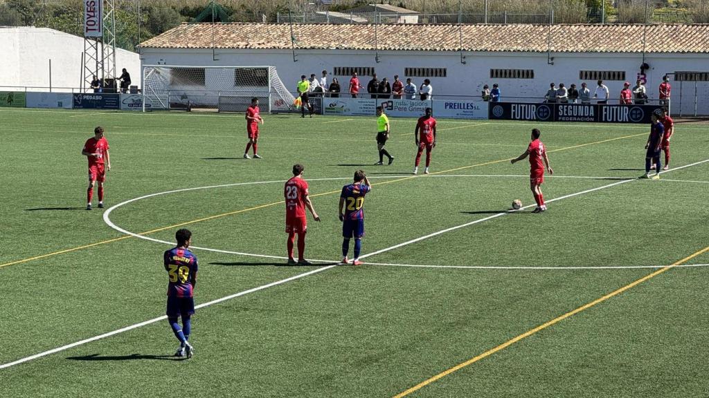 Partido entre el Porrres y el Barça B.jpg