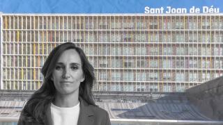 La ministra de Sanidad, Mónica García, y el hospital Sant Joan de Déu (SJD)