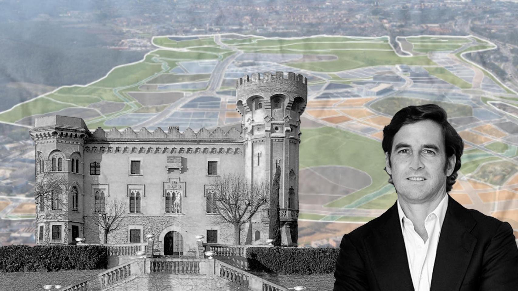 El Castell de Sant Marçal, José Maria Trenor y terrenos del nuevo barrio del Parc de l'Alba de Cerdanyola