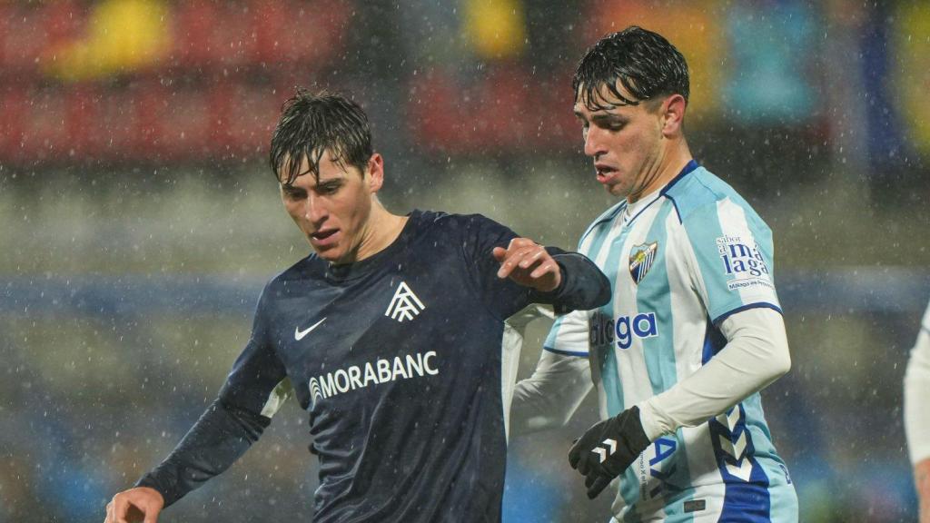 Imagen del Andorra-Málaga
