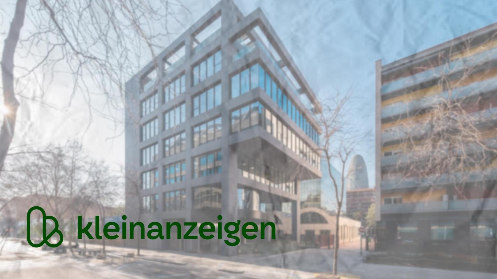 Fotomontaje de la nueva sede de Kleinanzeigen en Barcelona