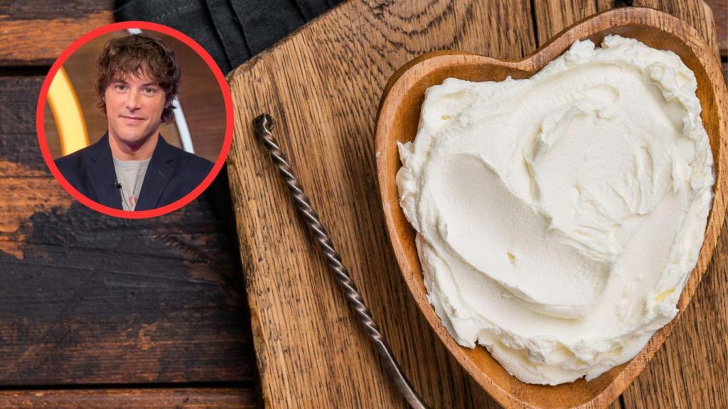 Jordi Cruz y queso mascarpone