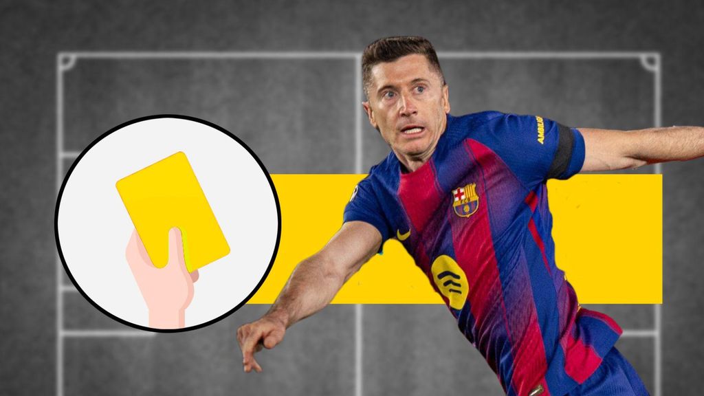 Tarjeta amarilla: Robert Lewandowski