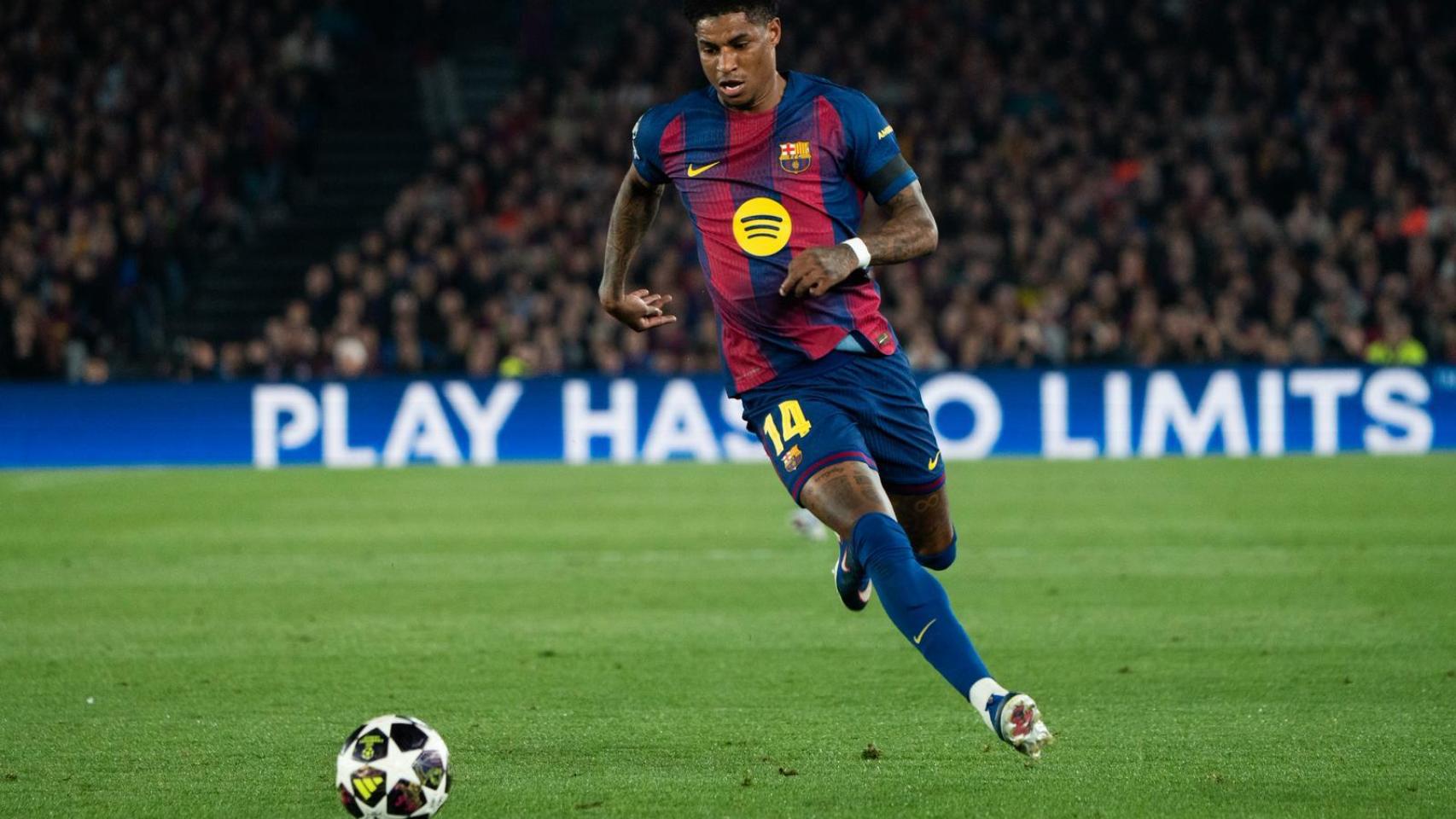 Rashford, contra el Atlético