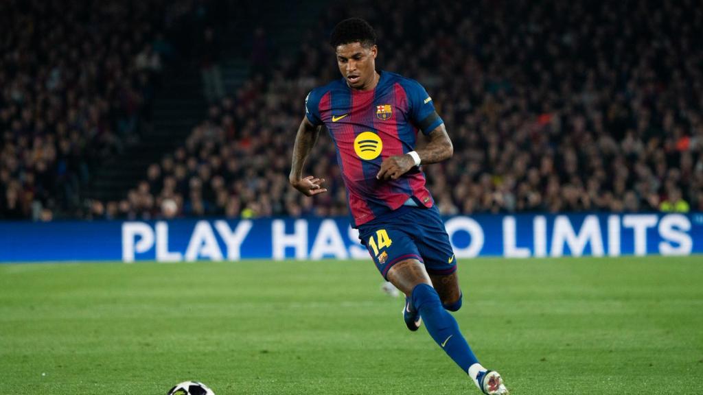 Rashford, contra el Atlético