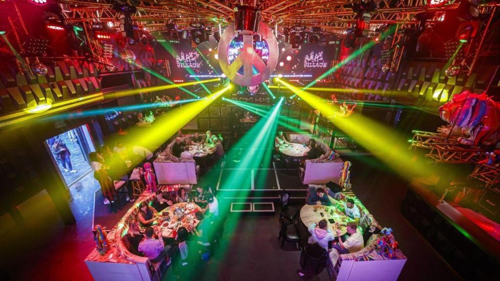 Una discoteca