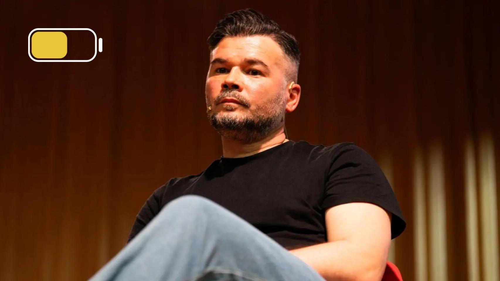 Gabriel Rufián, diputado de ERC en el Congreso